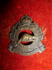 21-1, 1st Canadian Railway Troops Officer's Bronze Collar Badge 